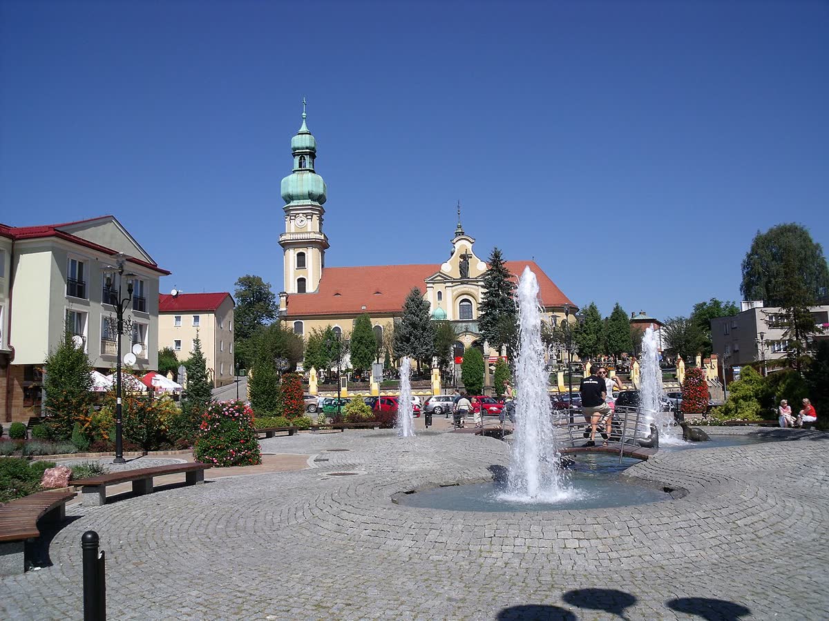 Tychy — centrum miasta. Pogotowie gazowe i gazownik z dojazdem 24/7 w Tychach.